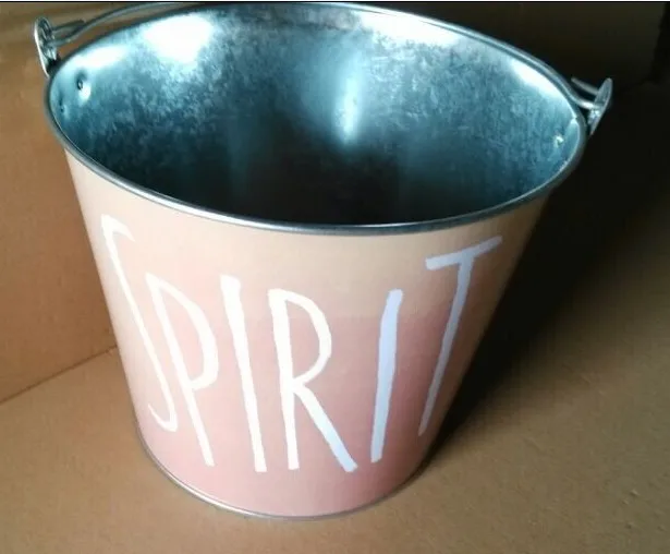 Customized Promotional Metal Bacardi Ice Bucket