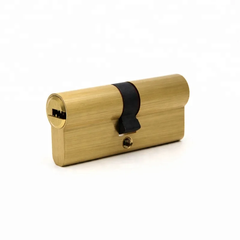 High quality mortise lock cylinder with normal key brass door lock cylinder