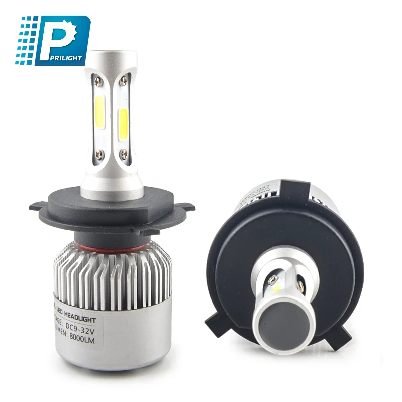 Super Bright H4 Car Led Headlight Bulbs 9005 9006 12V 24Volt H4 H7 S2 Led Headlight H11