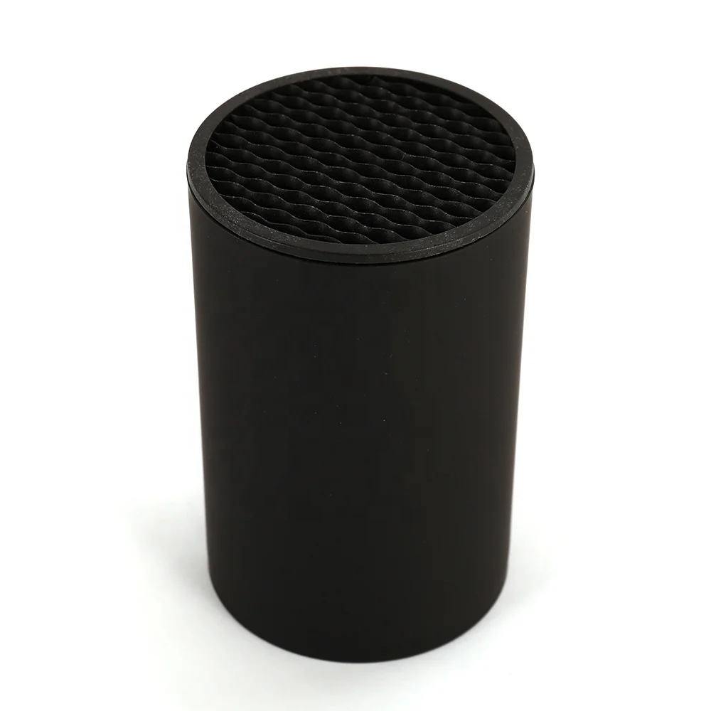 
Plastic with soft touch painting knife block stander holder storage for kitchen knives set 