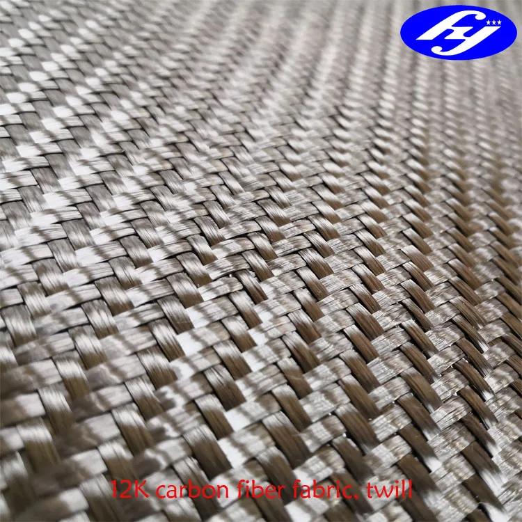 
12K twill carbon fibre fabric 