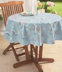 Heavy Weight Vinyl Square Table Cover Clean Oil-Proof Waterproof Stain-Resistant PVC Tablecloth