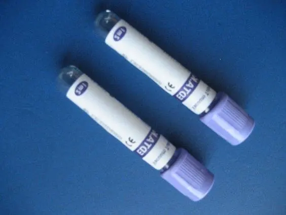 Medical safety vacutainer vacuum blood collection k2 k3 edta tube