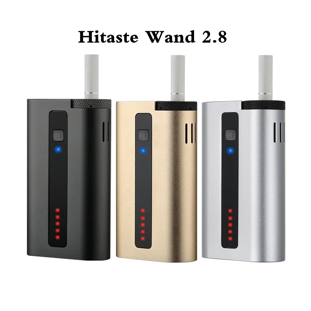 2018 New Heating tobacco Wand 2.8 Dry Herbal Vaporizer with Replaceable Ceramic Heating Cup