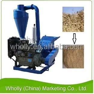 Grain oats corn sawdust wood chip pellet hammer mill machine for sale