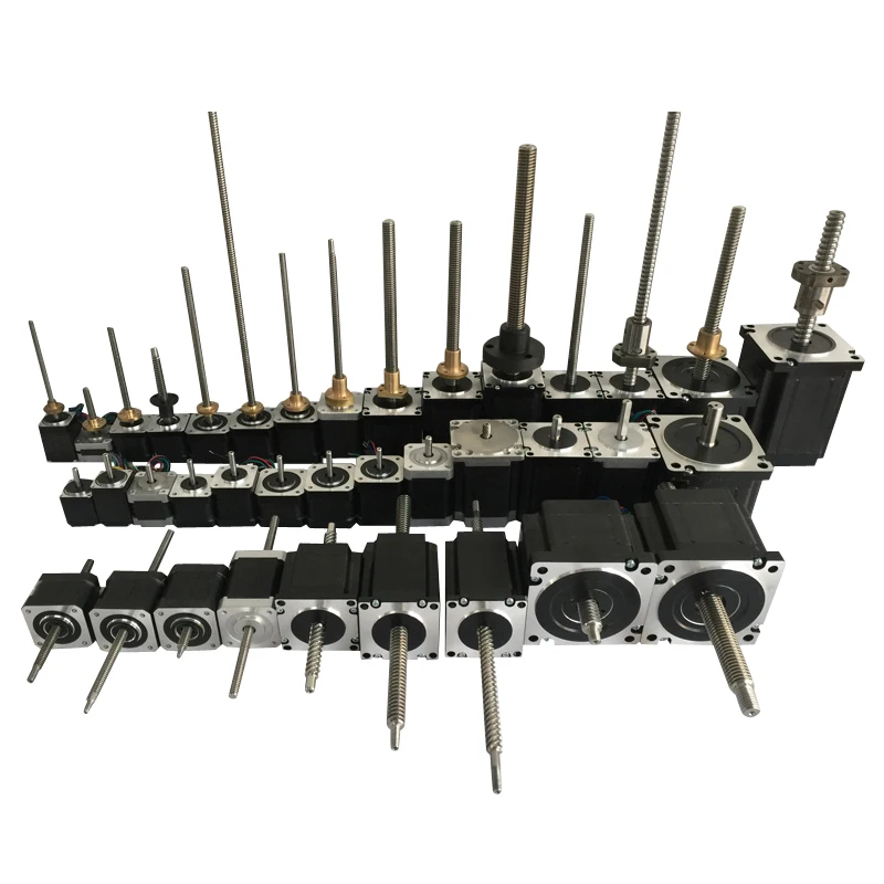 Customized small  Nema11 Shaft Non Captive Linear Stepper Motor