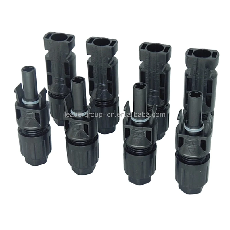 25 Years Warranty IP68 Waterproof Solar Connector Male and Female Plug Solar Panel Connector for Photovoltaic Cable Extension