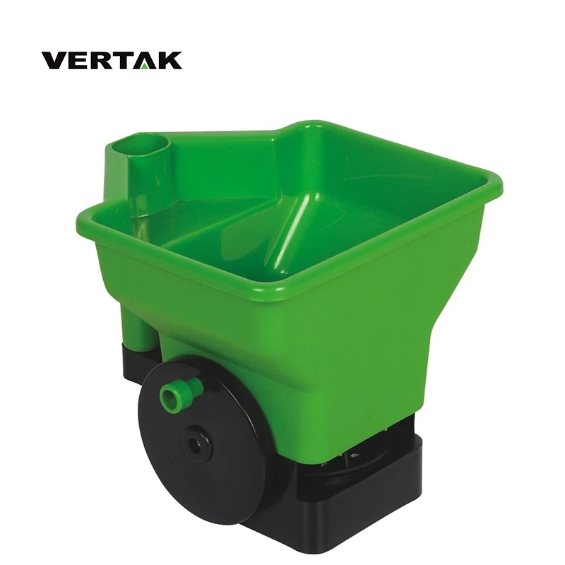 VERTAK 3L plastic hand held manual lawn garden fertilizer and seed spreaders