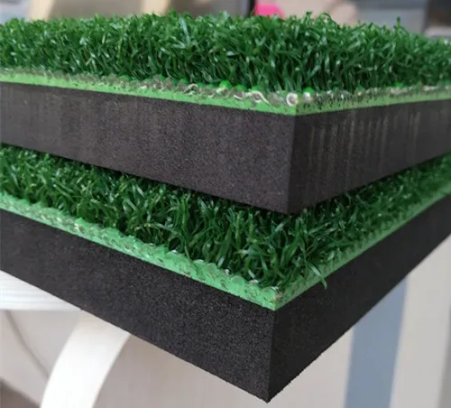 
1515B commercial factory made nylon turf golf training aids golf practice swing hitting driving range mat 