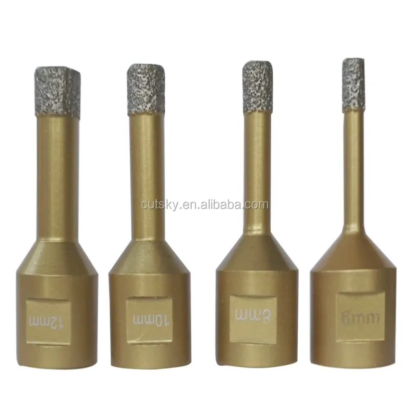 
12mm brazed diamond hole saw cutters 