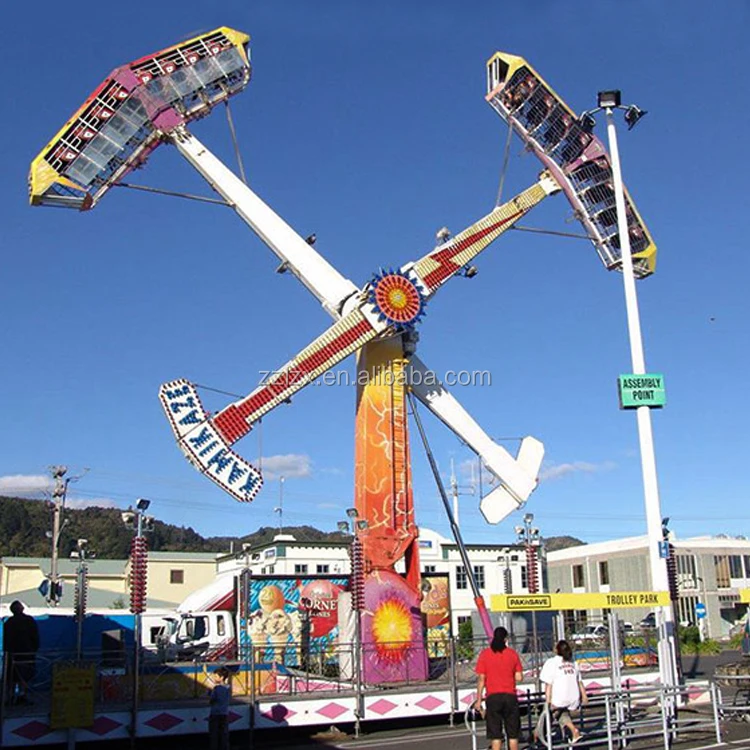 thrill rides amusement park pendulum kamikaze amusement rides