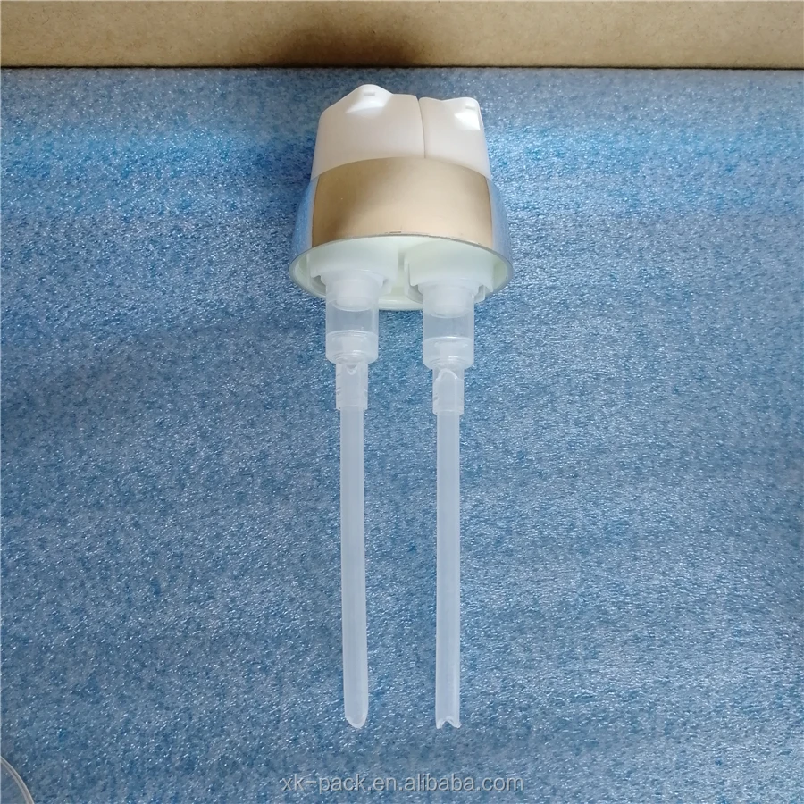 dual chamber acrylic lotion bottle 30ml 50ml 100ml cosmetic container