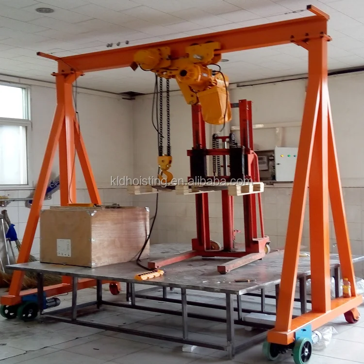 Портативный полупортальный кран для продажи