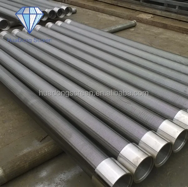 
Oil&Water Sand Filter Pipe for bore well/Wedge Wire Screen 