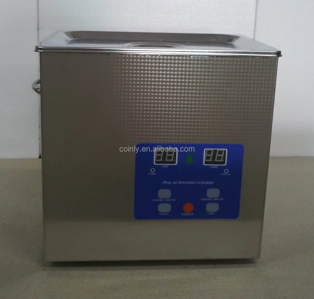 
Professional Digital Heated Ultrasonic Jewelry Cleaner with timer CE, RoHs 