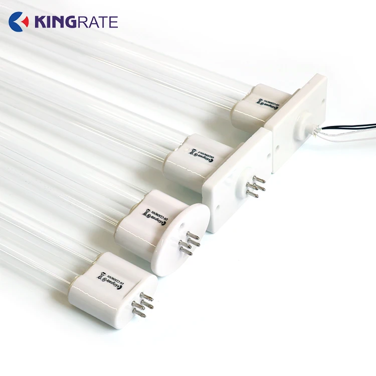 U Shape 75W/150W Photolysis 185NM 254NM UV Germicidal Lamp  For Waste Air Treatment