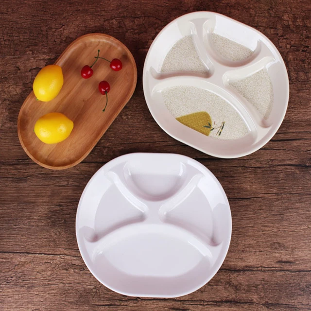 Hot Sale Food Grade China Supplier Plastic Food Tray With Good Service Plastic Food Plate Set For Kitchen Use Dinner Plate