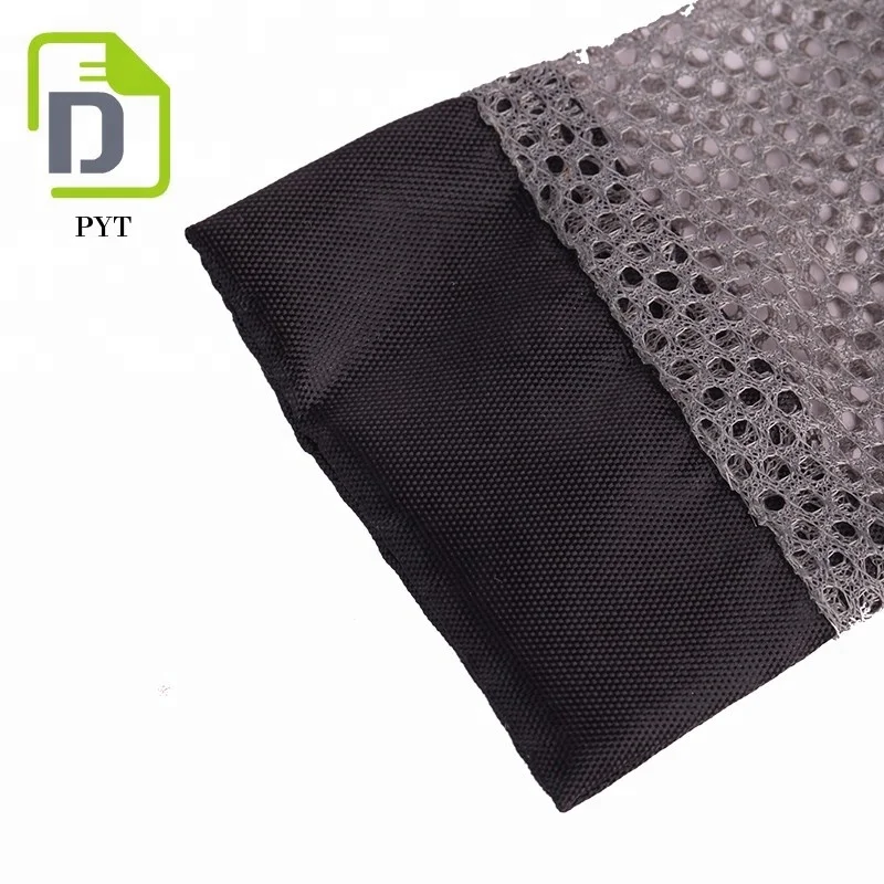 New arrival promotional custom packing wholesale gray nylon mesh drawstring bags with lock