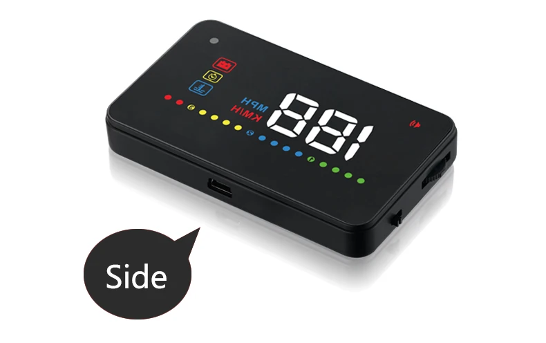 2021 Best Sell Car projector Speedometer OBD2/OBDII 3.5 Inch Car HUD A200 Car Head Up Display HUD