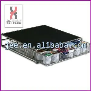 (Single-Deck) Coffee K-cup Capsules Storage Drawer/Coffee Pods Storage Holder/Household Tea Pods Display Rack