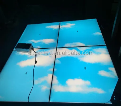 2017 Sky LED Light Sky and Cloud Image Seamless 3mm 36W 40W Blue Sky LED Panel Light With 60x60 30x120 Sizes