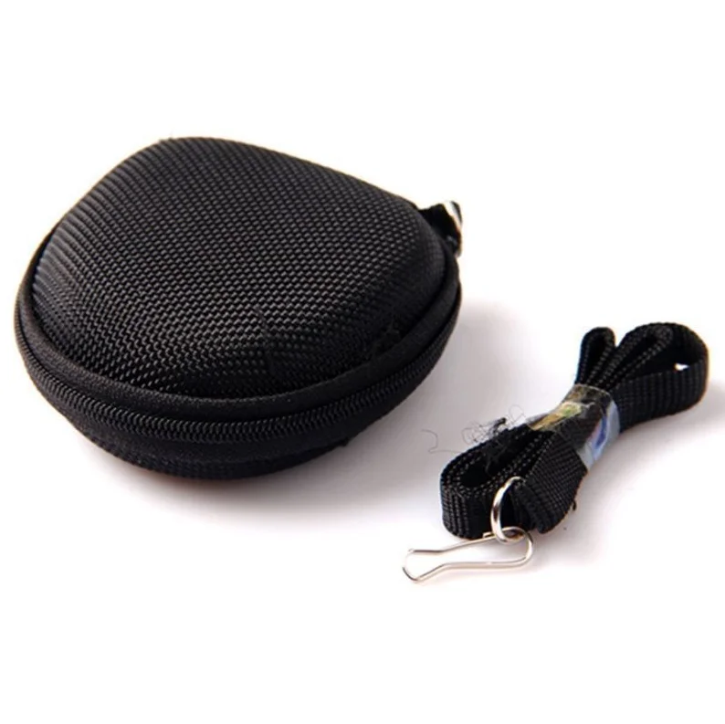 Оптовая продажа, защитный жесткий футляр для наушников EVA в форме сердца с чехлом и ремешком