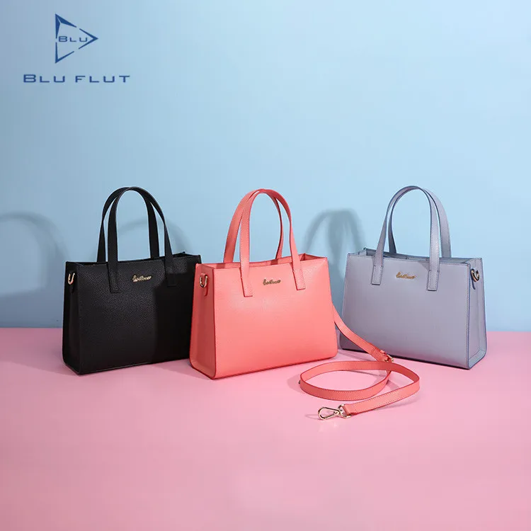Lady Customize Label  Handbag With Logo,Italy Style Classical Female Handbag
