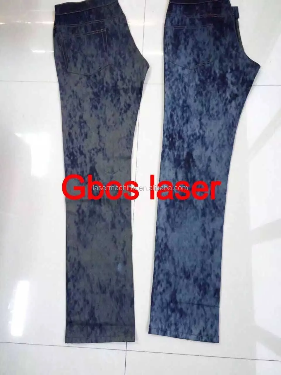 GBOS High Effective Galvo Scanner System Multiple Lazer  Washing Effect  CNC Denim Laser Waching