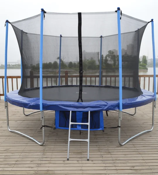 
6FT-16FT folding big home gym fitness equipment trampoline 