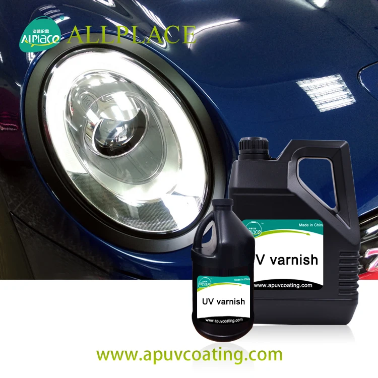 Car Headlight Repairing UV Curing Resin of UV Varnish