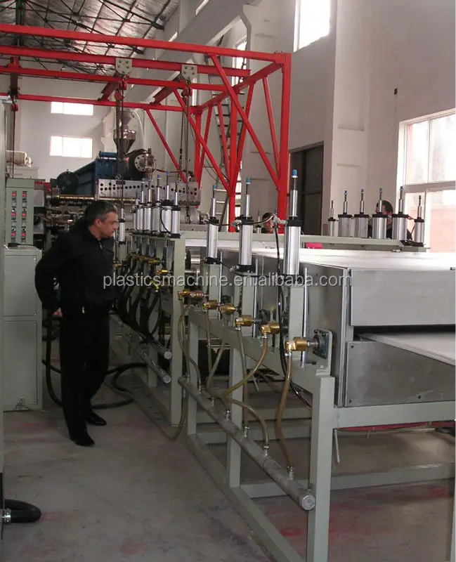 Plastic honeycomb sheet machinery, PP cellular board making equipment