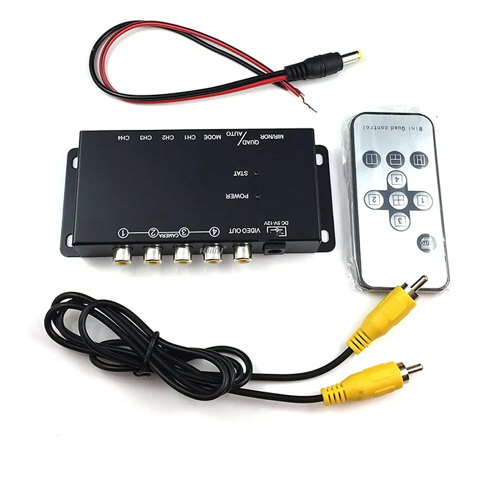 
Vehicle 4-ch Color AHD Portable DVR 12 Volt Digital Video Recorder From China Manufacturer 