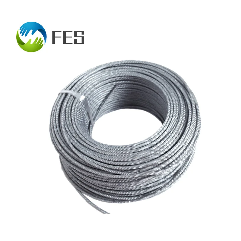 Fast delivery galvanized/stainless steel wire rope 10mm cable