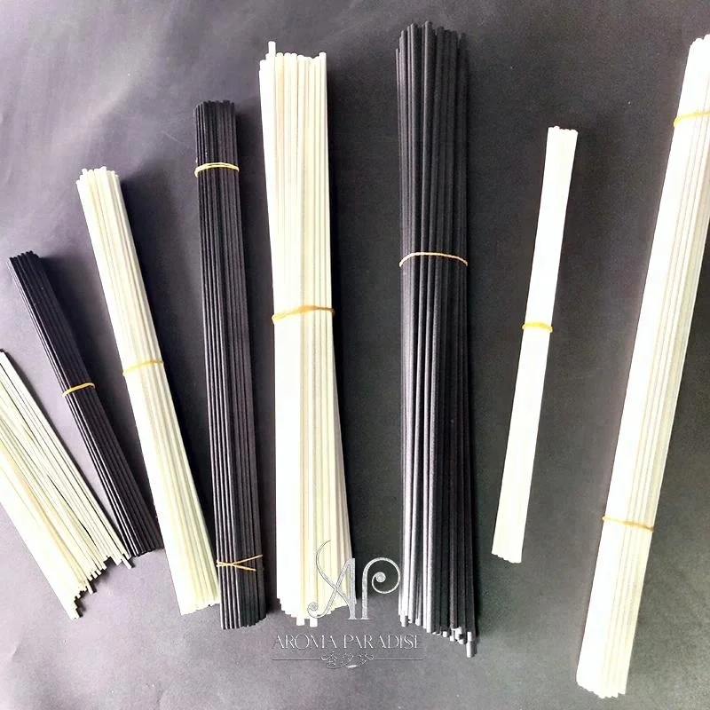 black and white fiber sticks diffuser reed sticks diffusion fragrance sticks