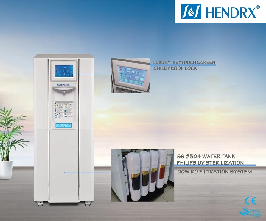 water dispenser with filter cooler function