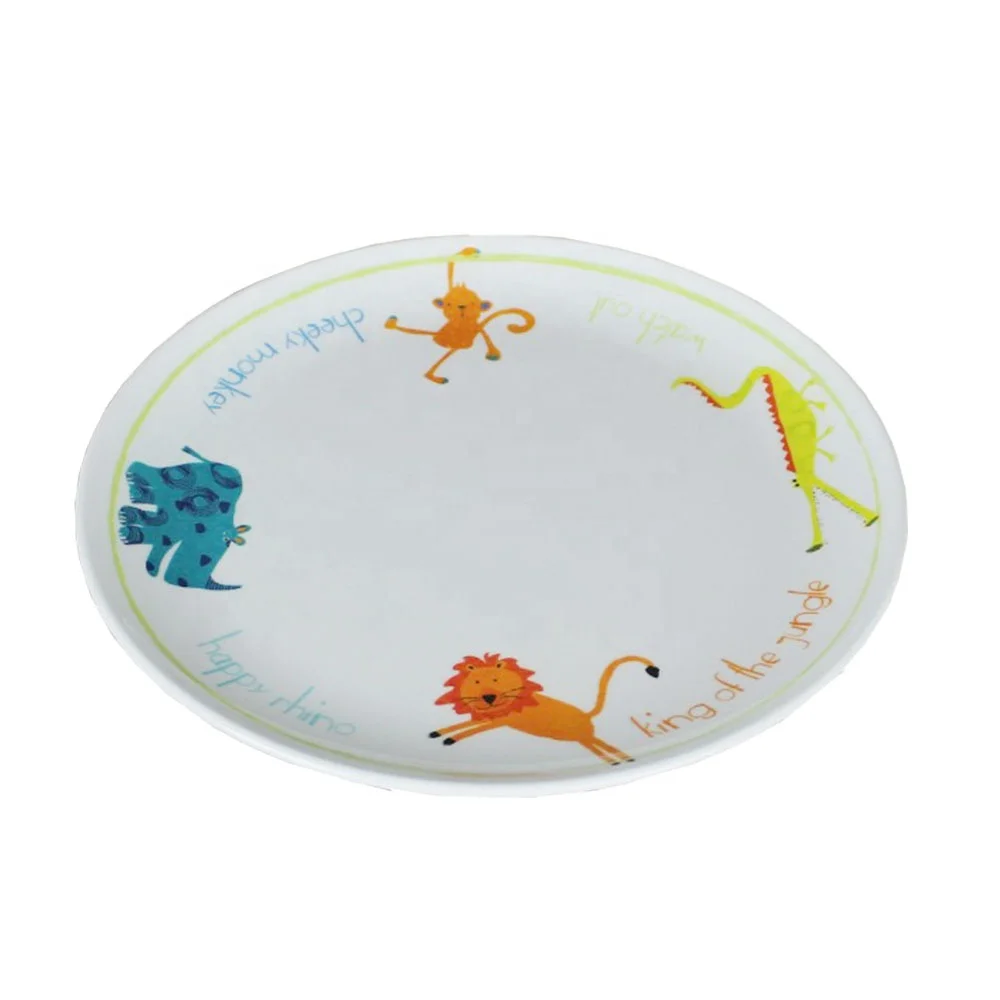 Домашние товары, популярные продажи, наборы посуды с индивидуальным принтом, меламиновые тарелки, посуда