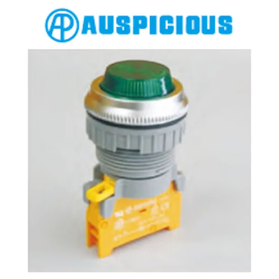 30mm IP65 Waterproof Round Head Pilot Lamp, Indicator Light (PLN-30)