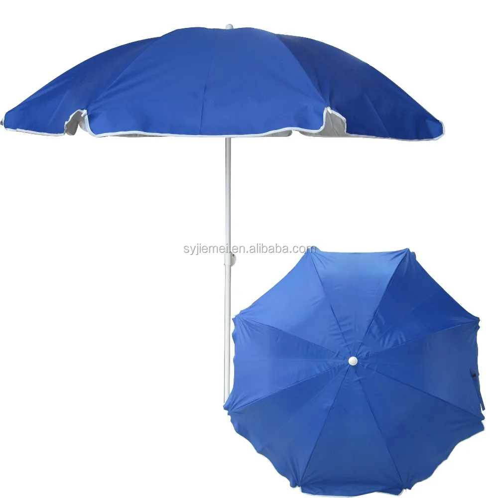 36'*8k Cheap Outdoor Beach Umbrella  with plastic handle garden umbrella