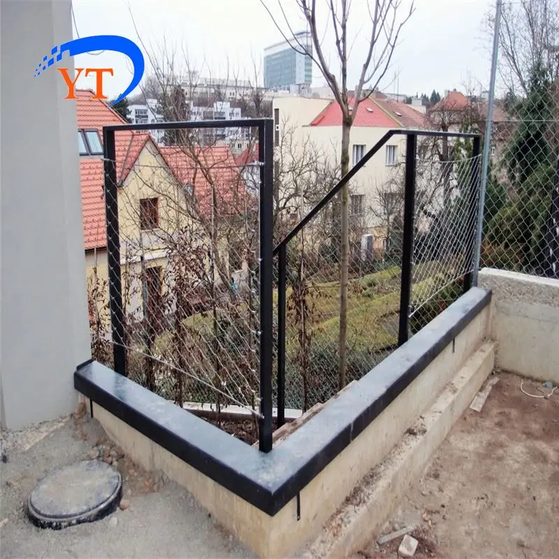 high appraisal safety valve 200 micron 304 316 stainless steel balustrade wire mesh