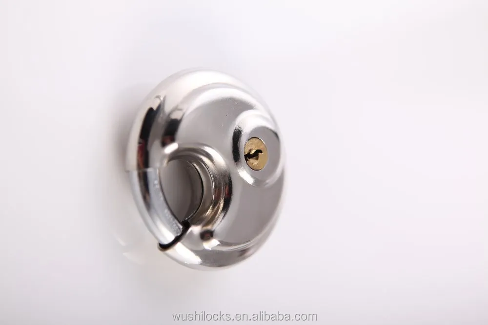  Most popular outstanding quality high security durable performance round stainless steel disc lock