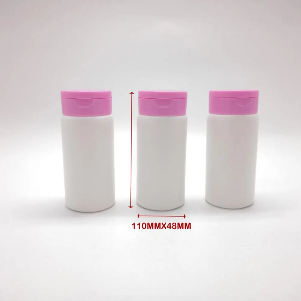 150ml PE plastic bottle sauce bottle with flip top cap