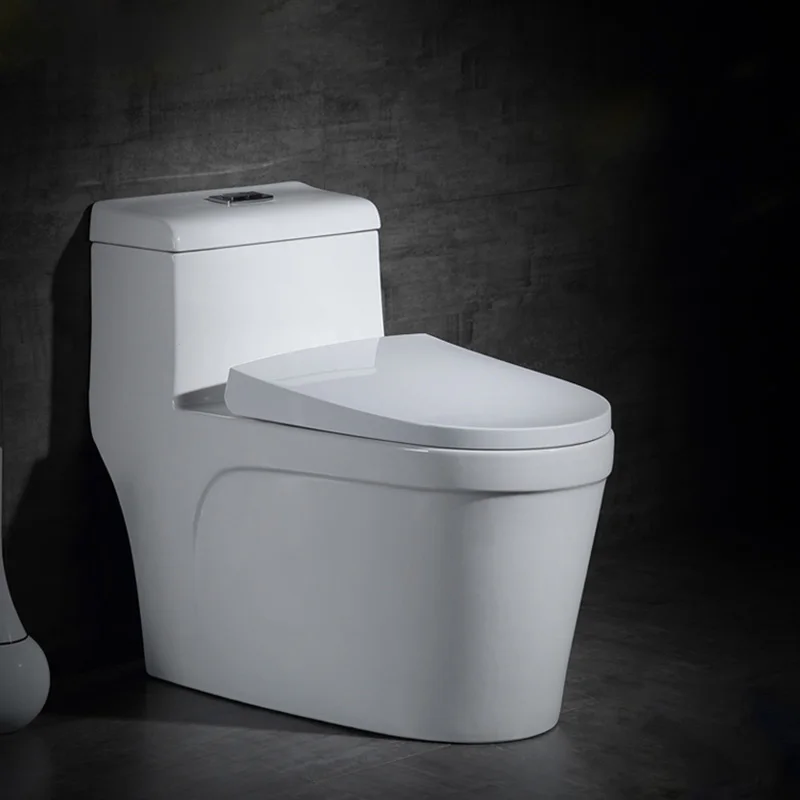 Foshan Modern Western Commode bathroom Toilet Sanitary Ware Floor Mounted WC Water Saving Closet Toilet unit