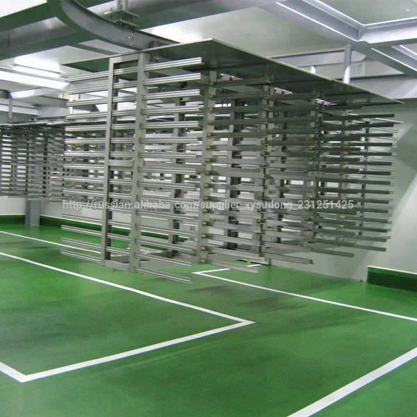 industrial 75sqm heating plates popular freeze dryer for food 304 stainless steel drying chamber fruit machine