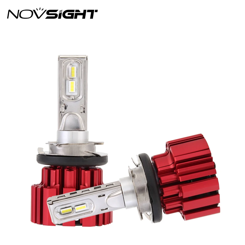 Novsight нового автомобиля авто лампы светодиодные h7 h4 фар conversion kit h15 9007 светодиодные фары