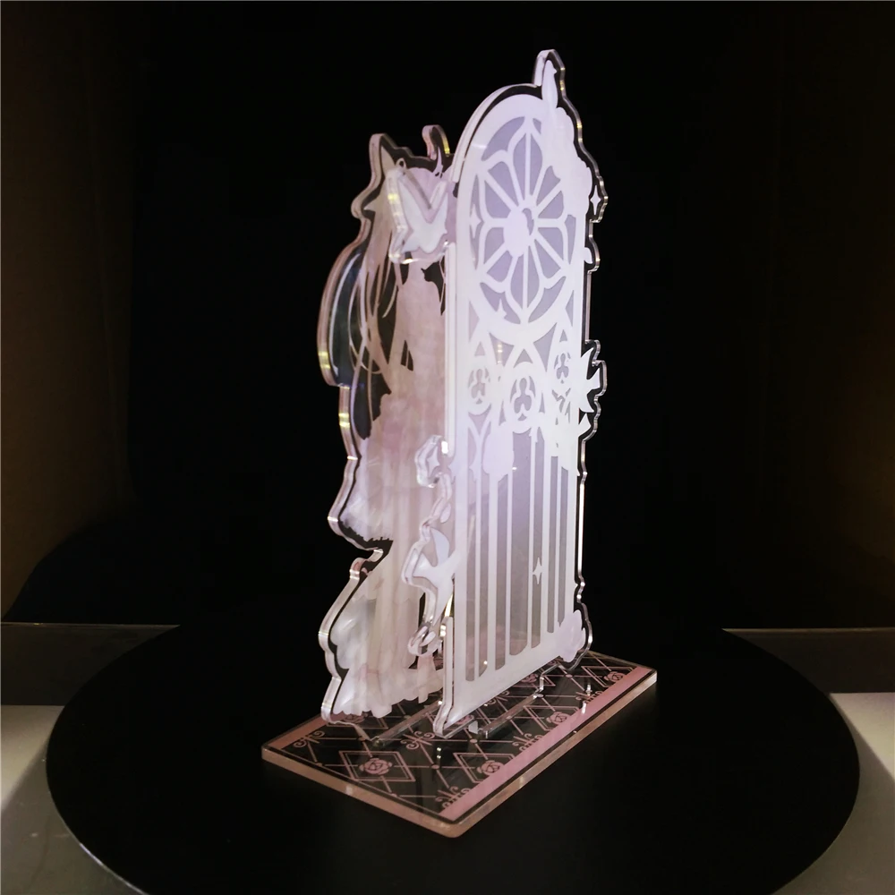 
Offset Printing Single O Two Sides Print CNC Cut Eco-friendly Custom Acrylic Standee Anime Keychain Acrylic Display Stand Figure 