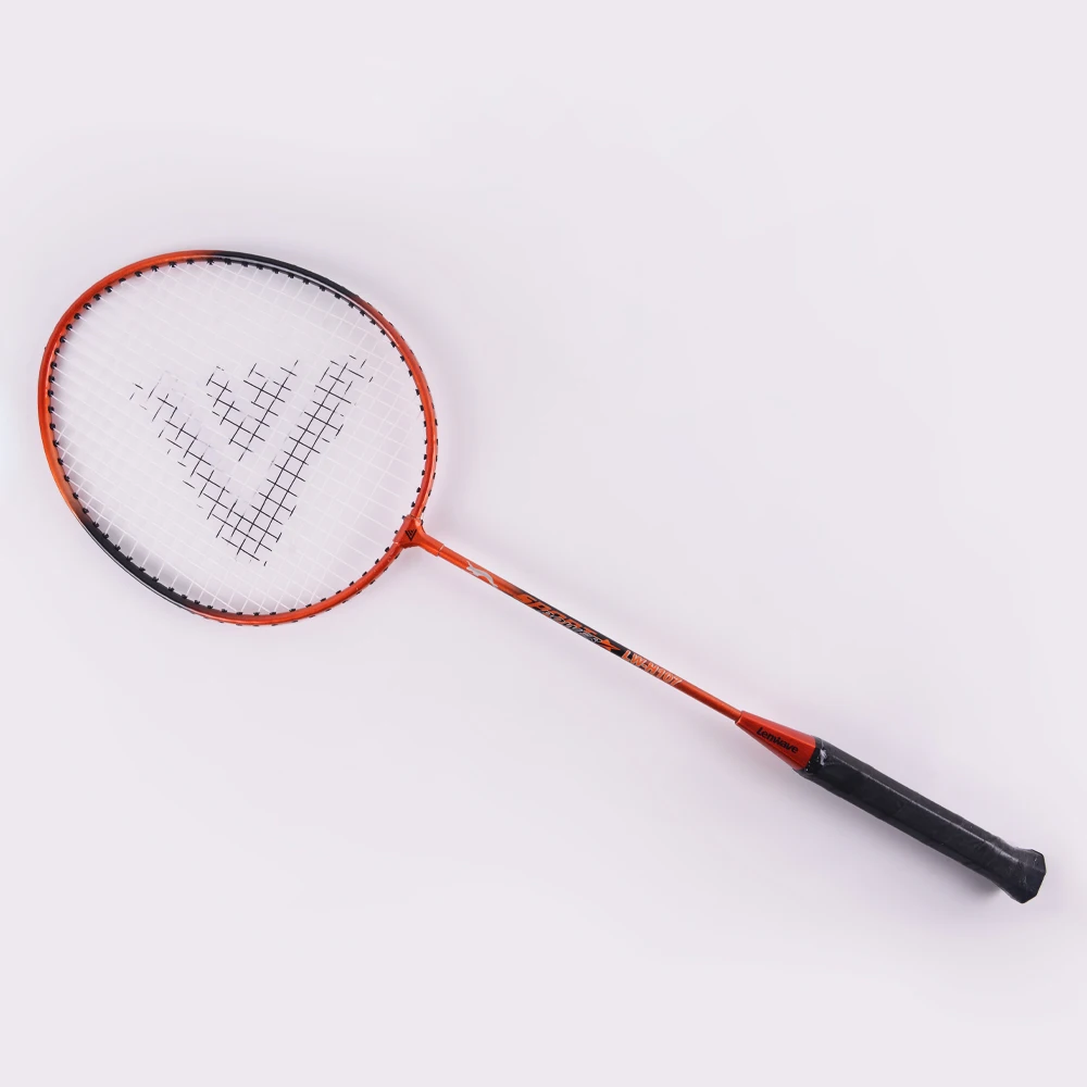 Newest outdoor custom printed badminton racket