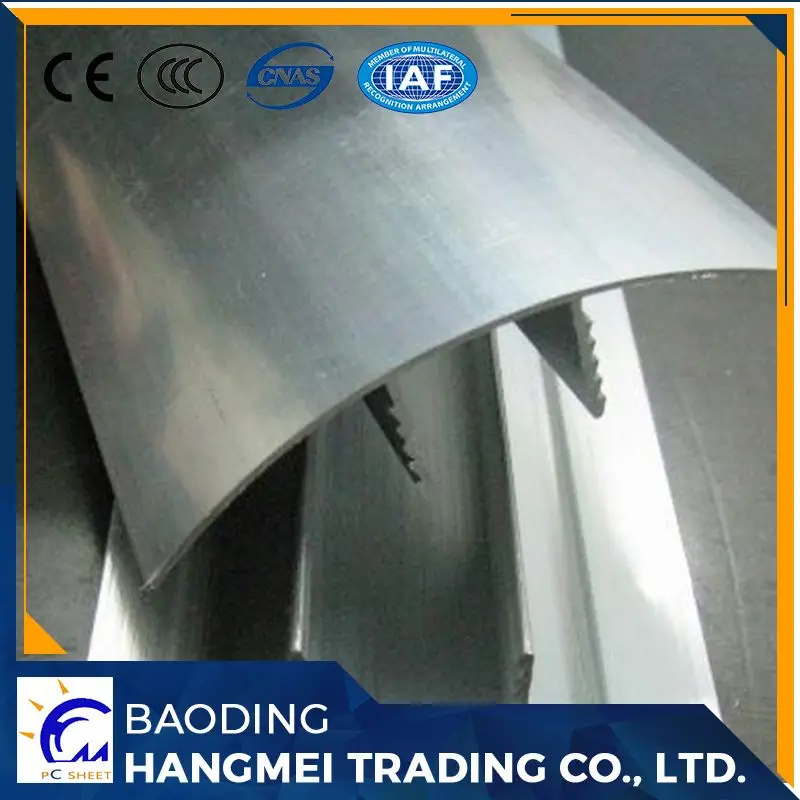 
Polycarbonate accessories aluminium edge profile sun sheet u profile 