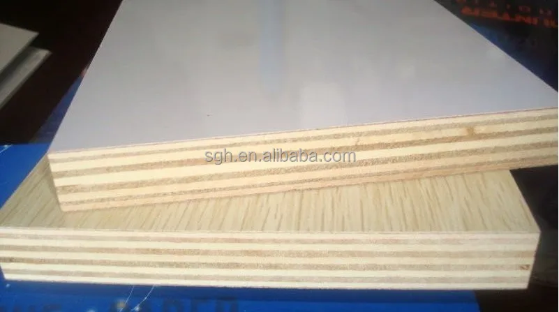 
Good Quality And Cheap Price 9MM One Side White Melamine Faced Plywood 