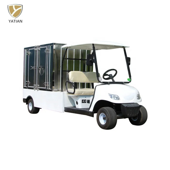 2 seater electric utv cart utility vehicle with cargo box