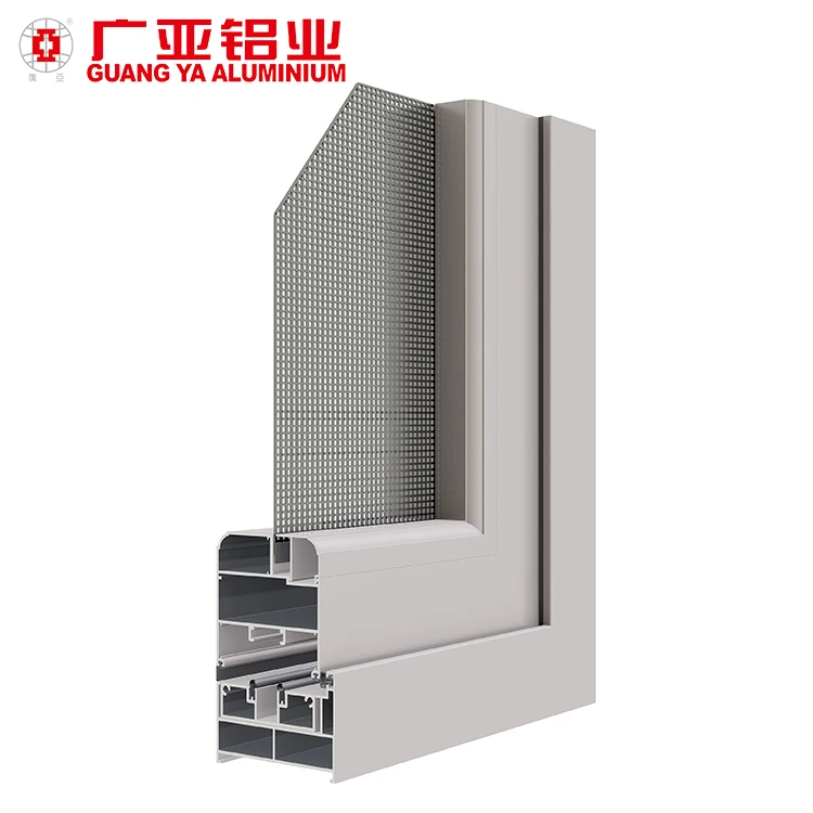 South Africa market aluminium extrusion aluminum profile for windows and doors